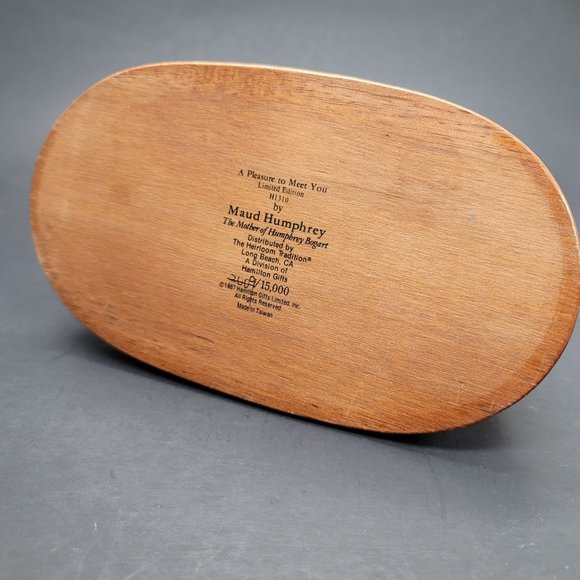 Maud Humphrey A Pleasure to Meet You Two Girls Limited Edition Figurine PD012 - Picture 7 of 7